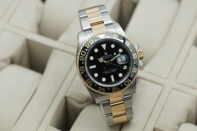 Rolex GMT Master II 116713 Full Set 2009 Schwarz [4038D]