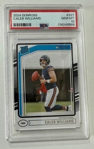 2024 Panini Donruss - Rated Rookie Caleb Williams #327 (RC) - PSA 10