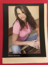 Debbe Dunning . original talent agency headshot photo with credits