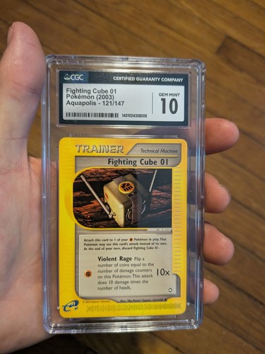Fighting Cube 01 graded CGC 10 for sale on eBay