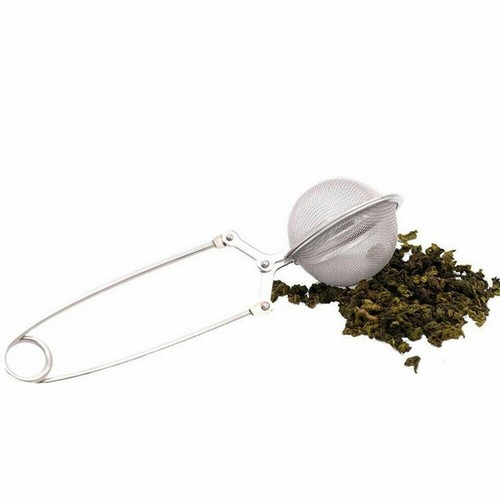 2pcs Herbs Loose Strainer Tea Mesh Ball Infuser Leaf Stainless Reusable - Picture 4 of 4