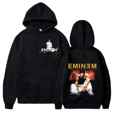 Eminem Hoodies Men Fashion Cotton Sweatshirts Teens Tshirt Pullover PrintedCoat
