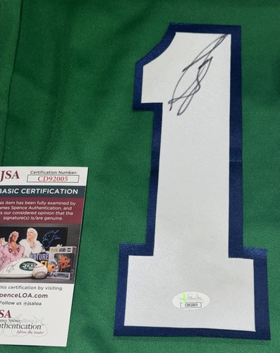 RON FRANCIS SIGNED VINTAGE CCM HARTFORD WHALERS JERSEY RARE LICENSED JSA COA - Picture 2 of 3