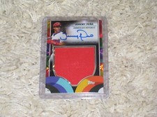 2023 Topps World Baseball Classic WBC Jeremy Pena Auto Relic Black Difractor /10