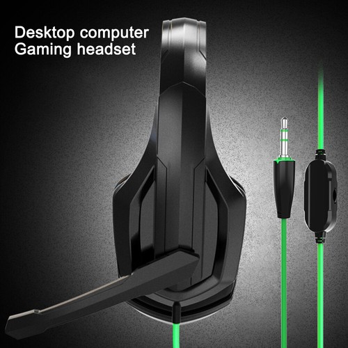 Gaming Headset Bluetooth Wired 3.5mm Wired Headphone Mic for Game Console - Picture 4 of 20