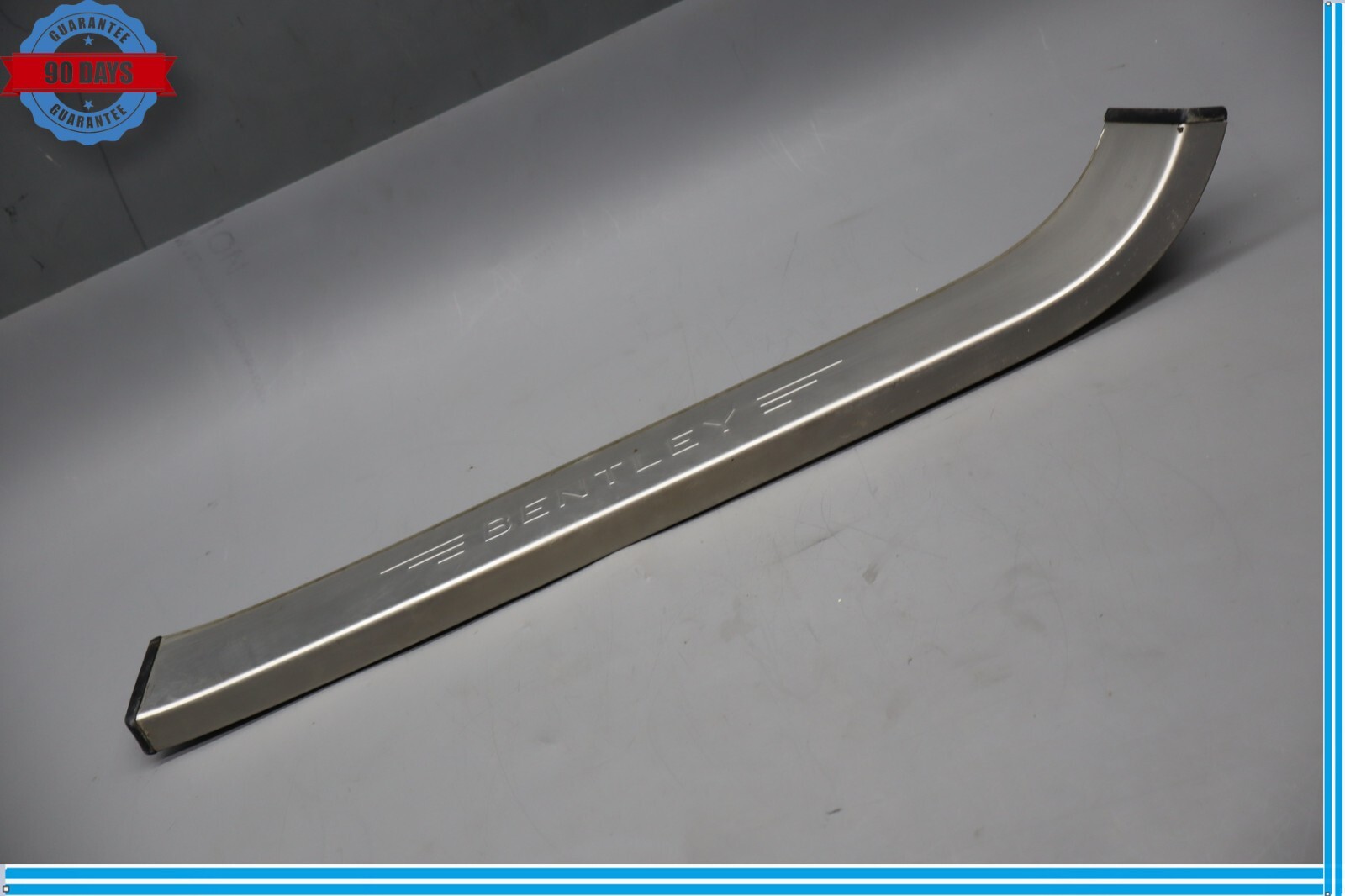 06-12 Bentley Continental Front Right Door Sill Scuff Plate Trim Cover Oem