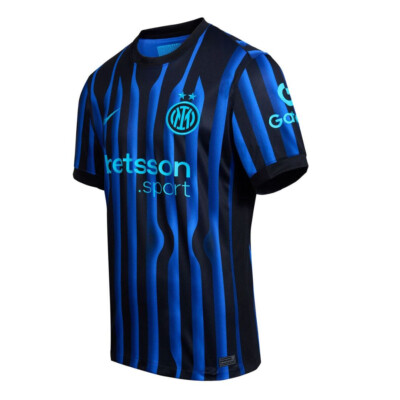 100% ORIGINAL NIKE Inter Milan FC Home 2025-26 Stadium Jersey | eBay