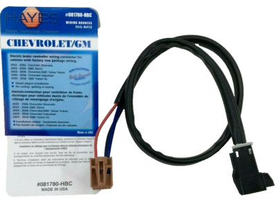 Hayes Towing 081780-Hbc Trailer Brake Controller Wiring Harness Dual Mated RV