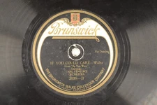 Carl Fenton 78 RPM Brunswick - If You Could Care L15E