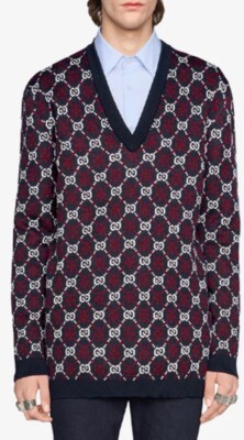 GUCCI ネイビー Vネック セーター 楽天市場】Gucci グッチ（ネック