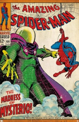 Amazing Spider-Man #66 Classic Comic Wall Vinyl Decal Poster Removable Adhesive