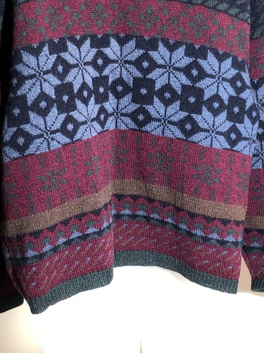 Cárdigan Suéter De Colección Paul Harris Designs Lana Fair Isle Para Hombres Mediano Grandpacore - Imagen 6 de 9