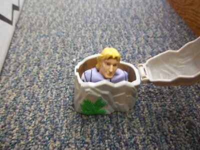 Disney Pocahontas John Smith Burger King Toy Rock  Figurine Finger Puppet (B183)