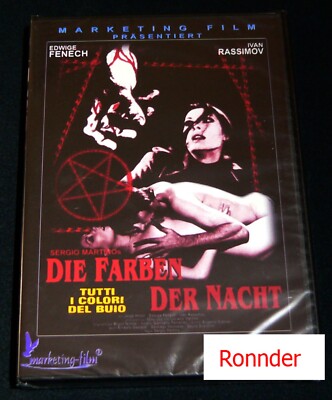 Die Farben der Nacht DVD mit George Hilton - Giallo - Erstauflage - Neu & OVP