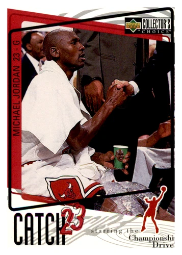 1997 Upper Deck Collector's Choice - Michael Jordan #189 NBA Basketball Card