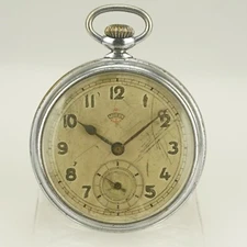 Rare! THIEL Pocket Watch Mechanical Collectible time piece jewelry jewellery