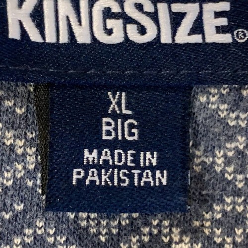 KingSize Men's Big & Tall French Terry Snow Lodge Hoodie Lounge Set Size XL - 第 11/19 張圖片