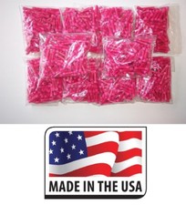 100 18-22 GAUGE VINYL BUTT CONNECTOR CRIMP TERMINAL WIRE CAR HOME MADE IN USA
