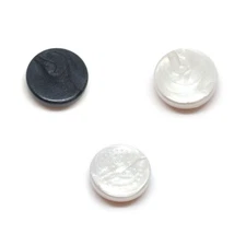 Roland Treble Button Soft White/Black for V-Accordion FR Series Replacement Part