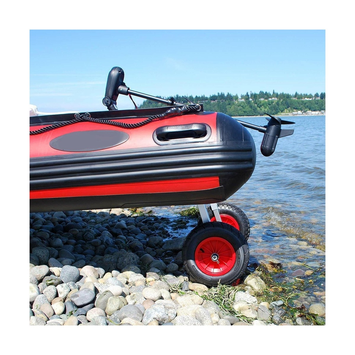 Boat Flip Up Wheels Buy Inflatable Boat Launching Wheels,Marine Flip-up ...