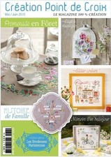 French cross stitch magazine Creation point de croix No.50