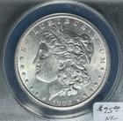 1902-O MORGAN SILVER DOLLAR ~ ANACS MS 62 ~BEAUTIFUL COIN~ REF#7803