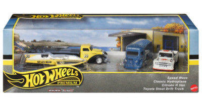 Hot Wheels Premium Motorhead Madness Set Diorama Maßstab 1:64 NEU & OVP