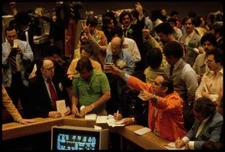 Photo:Commodity exchange [[New York]]