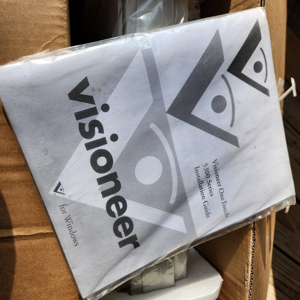 Paperport One Touch 5300 Scanner 36-Bit Color Windows 95/98 Visioneer - Image 2 of 4