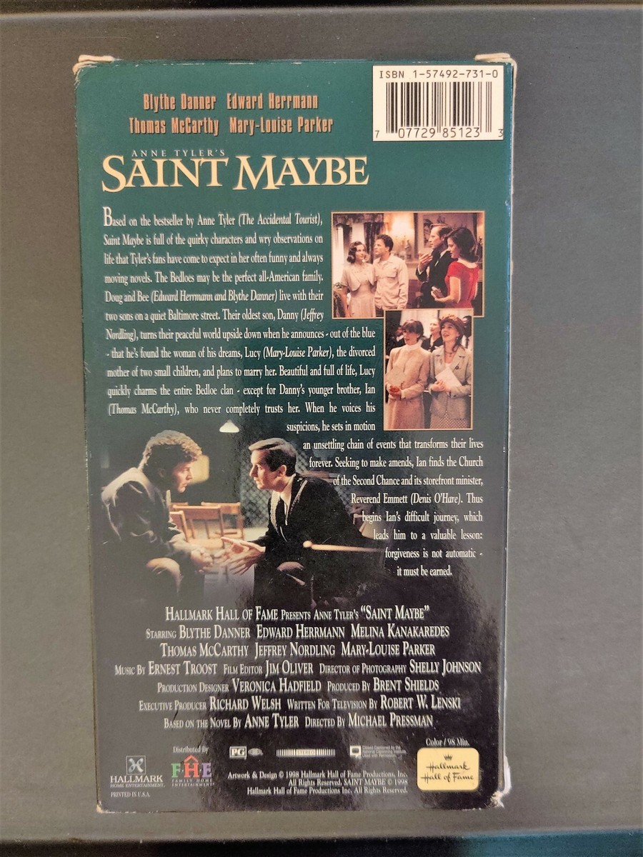 Saint Maybe (VHS) Mary Louise Parket & Blythe Danner - FLD20 | eBay 