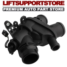 Thermostat Housing Assembly with Sensor For Jaguar F-Type 2017-2018 XE XF 2017