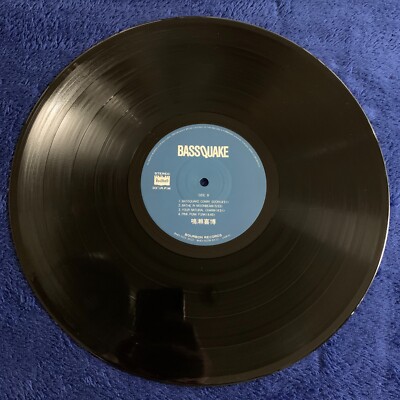 Yoshihiro Naruse – Bassquake Japan Press Jazz Funk LP w/OBI BMD