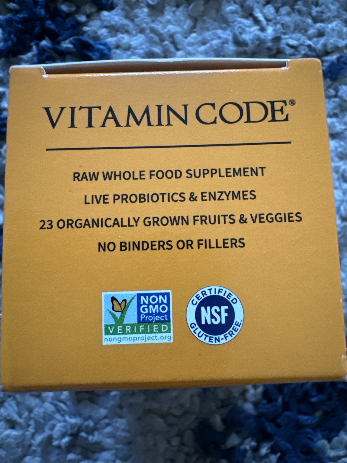 Garden of Life Vitamin Code RAW D3 5 000 IU 60 Vegetarian Capsules