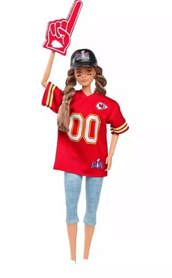 Barbie Signature NFL Super Bowl LVIII Champion Kansas City Chiefs Doll ...