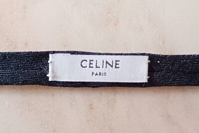 CELINE MEN SCHMALE KRAWATTE AUS SEIDENJACQUARD MIT LEOPARDENMUSTER NEUWERTIG