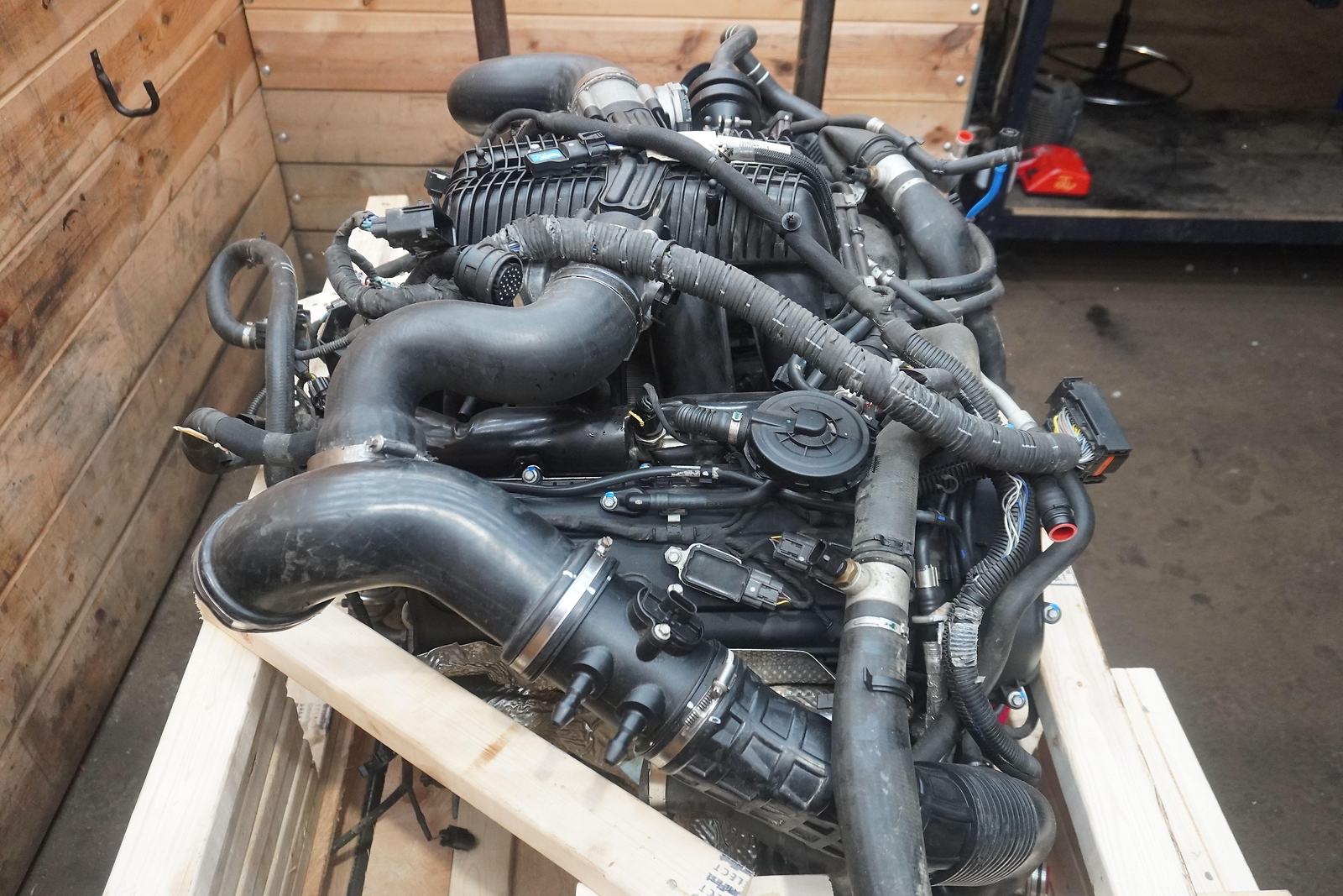 Engine Motor McLaren 570S 3.8L Twin Turbo V8 M838T Complete Dropout Assembly