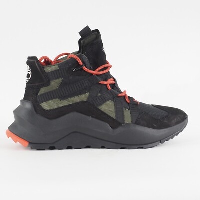 Mens Timberland Madbury Mid Hiker A2KAV Black Leather Fabric