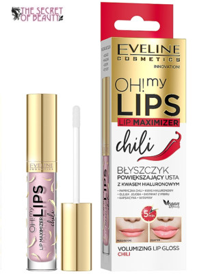 EVELINE Oh! My Lips Lip Maximizer Volumising Lipgloss mit Chili 4,5 ml *NEU