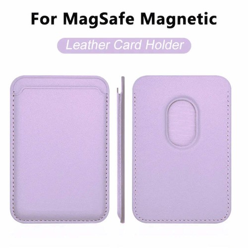 Portefeuille Porte Carte Magnétique en Cuir pour Téléphones avec Etui MagSafe ou MagSafe - Photo 23 sur 24