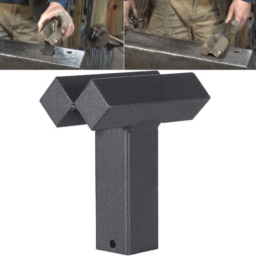 1 inch Hardy Shank Blacksmith Anvil Vise Bottom Creasing Fuller Swage Block Tool - Picture 1 of 12