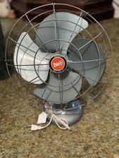 Vintage Diehl Industrial 2 Speed Electric Metal 4 Blade 14