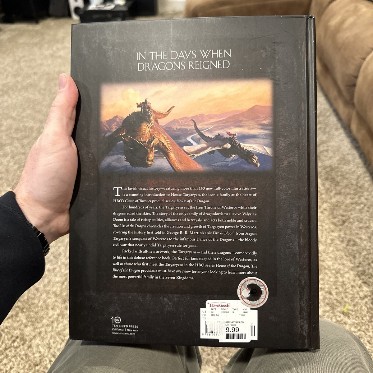 Rise of the Dragon : An Illustrated History of the Targaryen