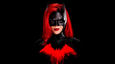 DC batwoman ruby rose comics tv frontal view playmat gaming mat