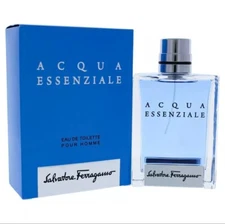 Acqua Essenziale by Salvatore Ferragamo 3.4 oz Cologne for Men New In Box