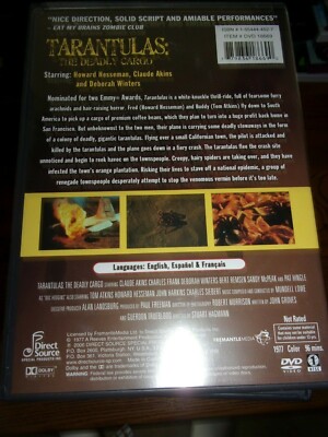 TARANTULAS: THE DEADLY CARGO - DVD - WATCHED ONCE!! | eBay