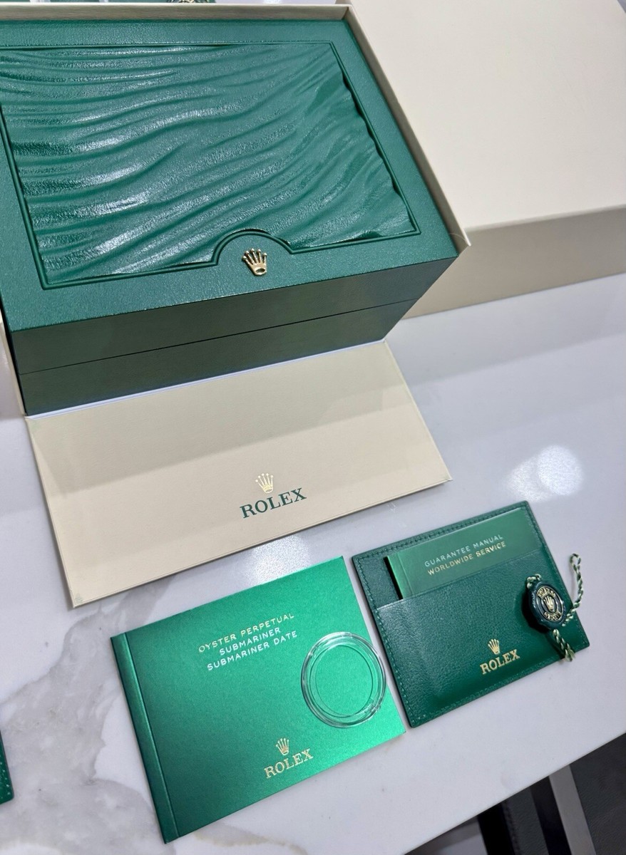 Authentic ROLEX Gold Submariner 116618 116619 LARGE Watch Box