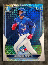 2023 Bowman Chrome 1st MOJO REFRACTOR PROSPECT ROOKIE Yhoangel Aponte item 1
