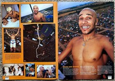 GOLDIE - 1996  UK magazine centrefold poster feature