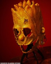 Bart Simpson Horror Mask Art Halloween Gore Scary Costume Homer Burns Marge