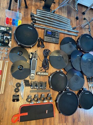 ALESIS DM10 MK2 PRO elektronisches Trommelset ERSATZTEILE: MODUL ZYMBAL TOM SNARE